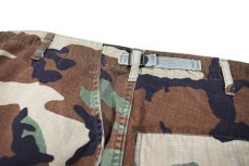 画像6: Used Us Army Rip Stop Customized Combat Jorts Woodland Camo (6)