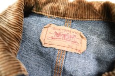 画像4: 80s Used Levi's 75073-0227 Denim Jacket Chemical Wash made in USA リーバイス (4)