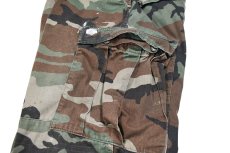 画像5: Used Us Army Non Rip Customized Combat Jorts Woodland Camo (5)