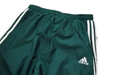 画像2: Used adidas Nylon Track Pants Green (2)