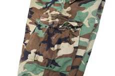 画像5: Used Us Army Rip Stop Customized Combat Jorts Woodland Camo (5)