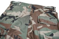 画像4: Used Us Army Non Rip Customized Combat Jorts Woodland Camo (4)