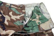 画像9: Used Us Army Rip Stop Customized Combat Jorts Woodland Camo (9)