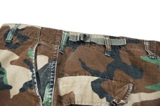 画像7: Used Us Army Rip Stop Customized Combat Jorts Woodland Camo (7)