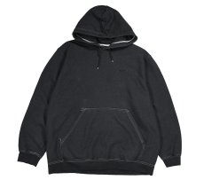 画像1: Used Nike Sweat Hoodie Black Over Dye (1)