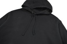 画像2: Used Nike Sweat Hoodie Black Over Dye (2)