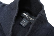 画像4: Used Polo Golf Hi Neck Knit Navy made in USA ラルフローレン (4)