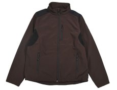 画像1: Used Black Diamond Soft Shell Jacket Brown/Black (1)