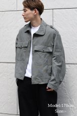 画像8: Deadstock Italy Air Force A.M.I Pilot Jacket (8)