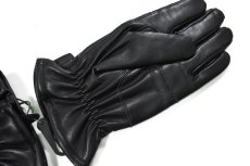 画像4: Barbour Burnished Leather Thinsulate Gloves Black バブアー (4)