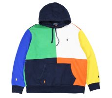 画像1: Used Polo Ralph Lauren Crazy Pattern Pullover Sweat Hoodie (1)