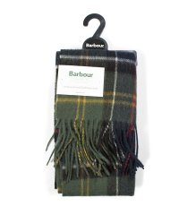 画像1: Barbour Lambswool and Cashmere Tartan Scarf バブアー (1)