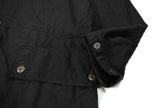 画像3: Used Swedish Military M-59 Field Jacket Black Over Dye (3)