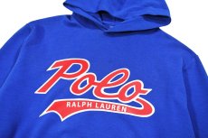 画像2: Used Polo Ralph Lauren Pullover Sweat Hoodie Blue (2)