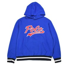 画像1: Used Polo Ralph Lauren Pullover Sweat Hoodie Blue (1)