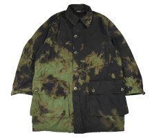 画像1: Used Swedish Military M-59 Field Jacket Tie Dye Pattern (1)