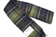 画像3: Barbour Lambswool and Cashmere Tartan Scarf バブアー (3)