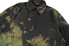 画像2: Used Swedish Military M-59 Field Jacket Tie Dye Pattern (2)