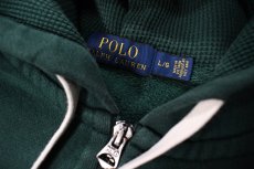 画像4: Used Polo Ralph Lauren Zip Sweat Hoodie Green (4)