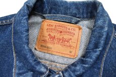 画像4: 92' Used Levi's 70506 Denim Trucker Jacket made in USA リーバイス (4)