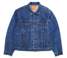 画像1: 92' Used Levi's 70506 Denim Trucker Jacket made in USA リーバイス (1)