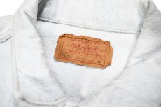 画像4: 90' Used Levi's 70507 Denim Trucker Jacket made in USA リーバイス (4)