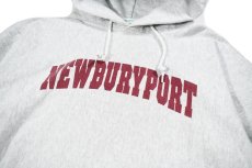 画像2: Used Sweat Hoodie "Newburyport" made in USA 両面プリント (2)