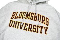 画像2: Used Champion Reverse Weave Sweat Hoodie "Bloomsburg University" 両面プリント (2)