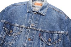 画像2: 88' Used Levi's 70507 Denim Trucker Jacket made in USA リーバイス (2)