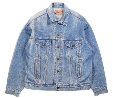 画像1: 90' Used Levi's 70507 Denim Trucker Jacket made in USA リーバイス (1)