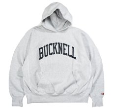 画像1: Used Sweat Hoodie "Bucknell" 両面プリント (1)