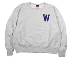 画像1: Used Champion Reverse Weave Sweat Shirt "Williams" 両面プリント (1)