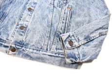 画像3: 87' Used Levi's 70507 Denim Trucker Jacket Chemical Wash made in USA リーバイス (3)