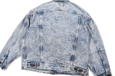 画像5: 87' Used Levi's 70507 Denim Trucker Jacket Chemical Wash made in USA リーバイス (5)