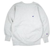 画像1: 90s Used Champion Reverse Weave Sweat Shirt Ash made in USA (1)