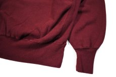 画像3: 90s Used Champion Reverse Weave Sweat Shirt Burgundy made in USA 目無し (3)