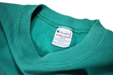 画像4: 90s Used Champion Reverse Weave Sweat Shirt Emerald made in USA (4)