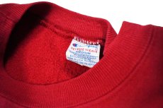 画像4: 90s Used Champion Reverse Weave Sweat Shirt Burgundy made in USA (4)