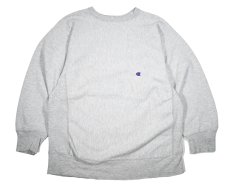 画像1: 80s Used Champion Reverse Weave Sweat Shirt Ash made in USA (1)