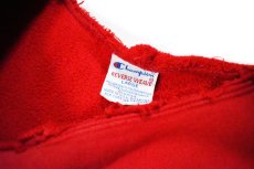 画像4: 90s Used Champion Reverse Weave Sweat Shirt Red made in USA (4)