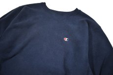 画像2: 80s Used Champion Reverse Weave Sweat Shirt Navy made in USA (2)