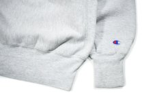 画像3: 90s Used Champion Reverse Weave Sweat Shirt Ash made in USA (3)