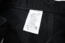 画像6: Used Carhartt Duck Carpenter Pants Black カーハート (6)