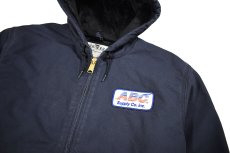 画像2: Used Carhartt Duck Active Parka Navy (2)