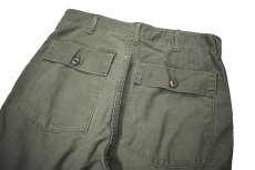 画像4: Used Us Army Cotton Sateen OG-107 Baker Pants  (4)