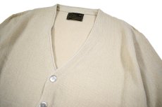 画像2: Used JC Penney Knit Cardigan Beige (2)