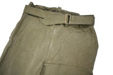 画像2: Deadstock M-38 French Military Motorcycle Pants フランス軍 (2)