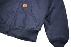 画像3: Used Carhartt Duck Active Parka Navy (3)