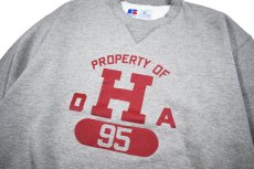 画像2: Used Russell Athletic Sweat Shirt "Property of DHA" made in USA (2)