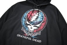 画像2: Used Liquid Blue Print Sweat Hoodie "Grateful Dead" (2)